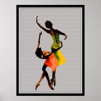 Affiche Danse folklorique afrocentrique