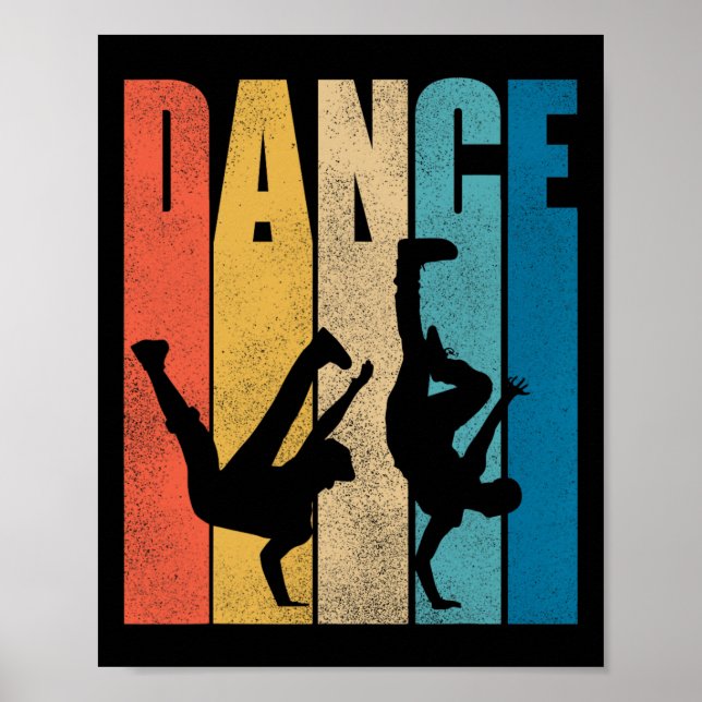Affiche Danse Hip hop Danser Hiphop Danser Breakdance Bre (Devant)