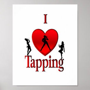 Affiche Danse I Heart Tap