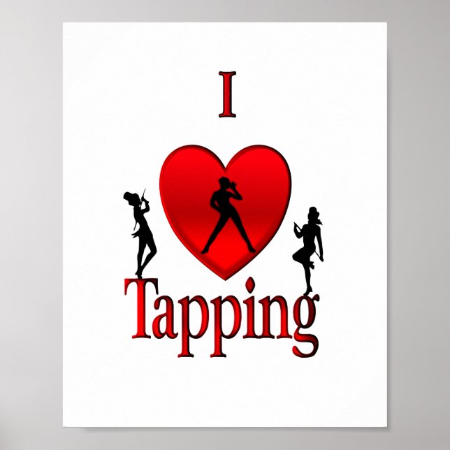 Affiche Danse I Heart Tap (Devant)