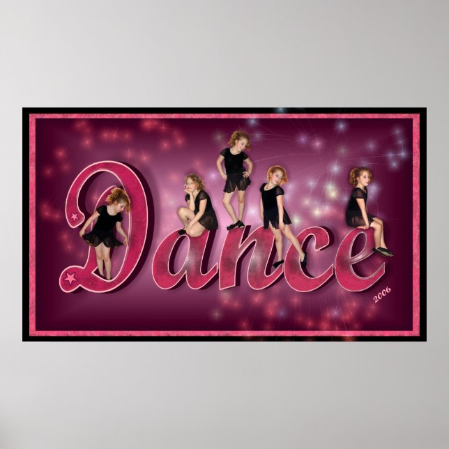 Affiche Danse - Imprimer (Devant)