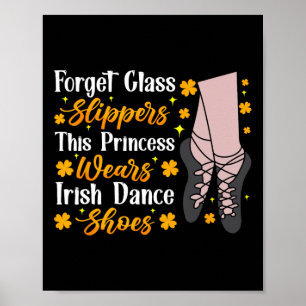 Affiche Danse Irlandaise Cette Princesse Porte Danse Irlan