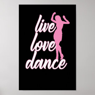 Affiche danse "Life love dance"