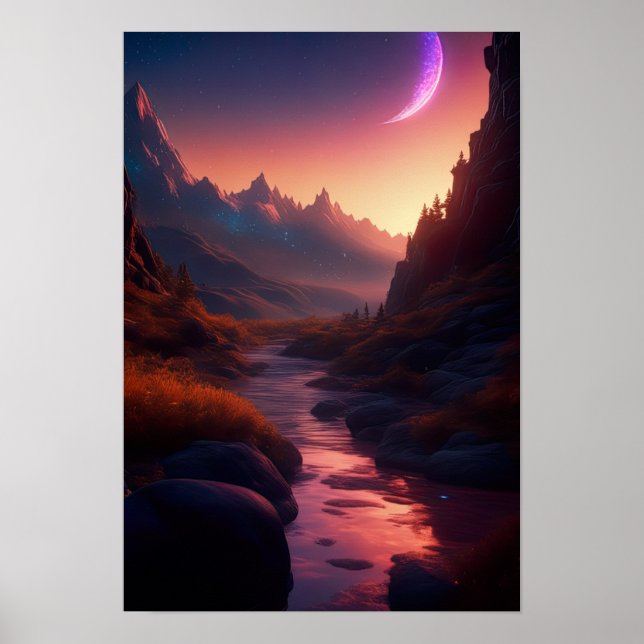 Affiche Danse lunaire de la rivière (Devant)