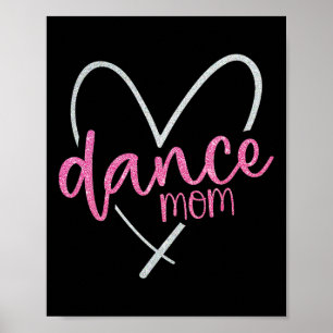 Affiche Danse Maman Ballet Danse Maman Vie Fête des mères