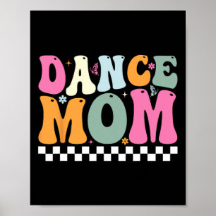 Affiche Danse Maman Ballet Danser Filles Femmes Danser Mam