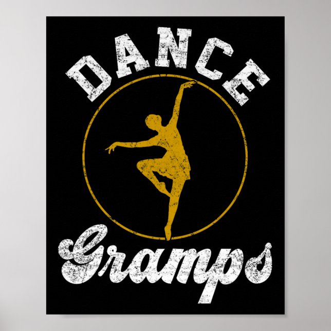 Affiche Danse Papi Danse Amant Fête des Pères  (Devant)