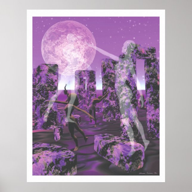 Affiche Danse par la Lumière de... (Devant)