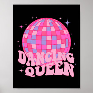 Affiche Danse Queen Dance Maman Danser les années 70 80s D