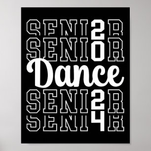 Affiche Danse Senior 2024 Cl Of 2024 Senior Dancer