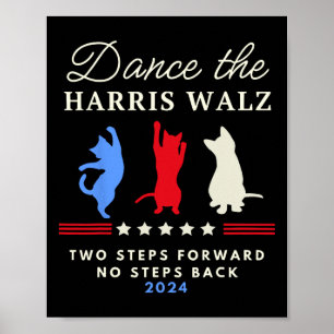 Affiche Danse The Harris Wheimer Chat Lady Harris W 2024 E