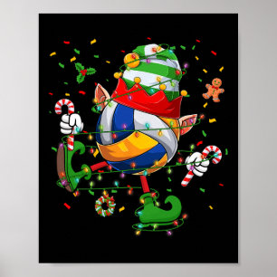 Affiche Danse Volley Ball Elf Casquette Scute Ss Cute Sss