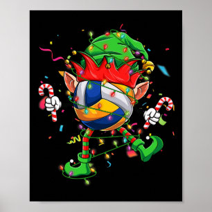 Affiche Danse Volley Ball Elf Casquette Scute Ss Cute Sss