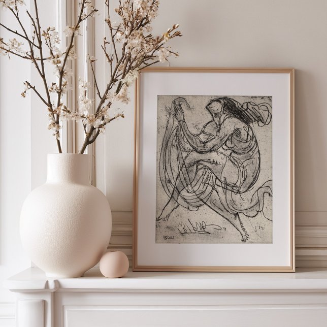 Affiche Danse | Wilhelm Oesterle (Créateur téléchargé)