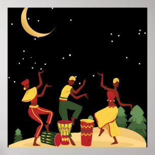 Affiche Danser au clair de lune