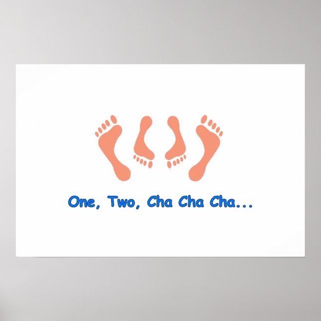 Affiche Danser Cha Cha Feet (Devant)
