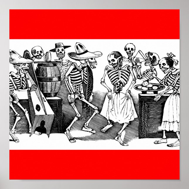 Affiche "Danser le Jarabe dans l'autre monde" (Devant)