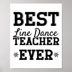 Affiche Danser Ligne Funy Chemise Ligne Dancer Ligne Citat
