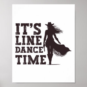Affiche Danser Ligne Funy Chemise Ligne Dancer Ligne Citat