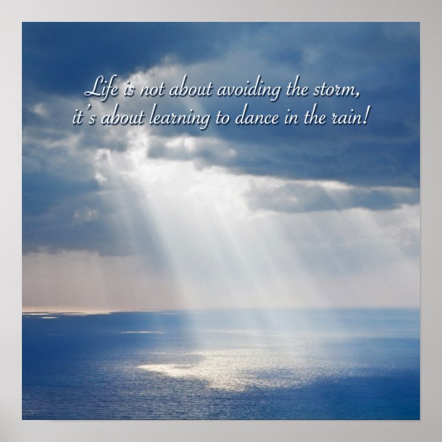 Affiche Danser sous la pluie (Devant)