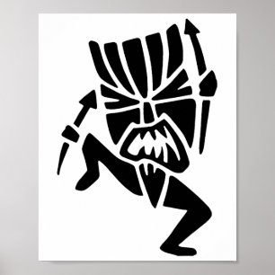 Affiche Danser Tiki Man