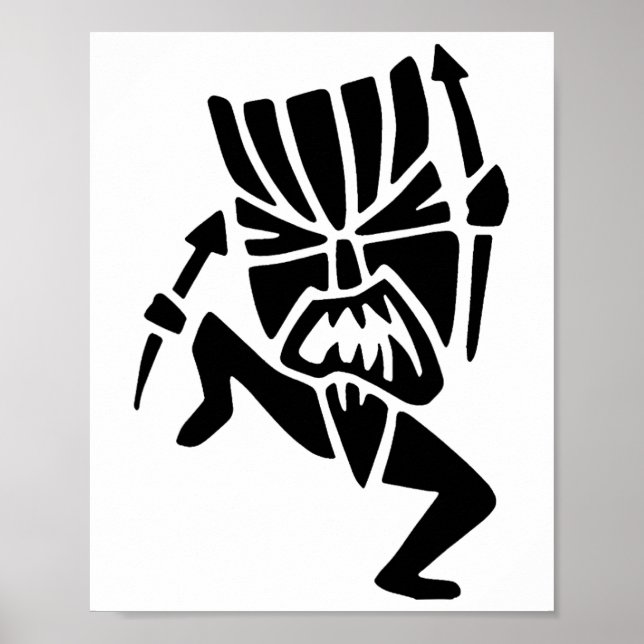 Affiche Danser Tiki Man (Devant)