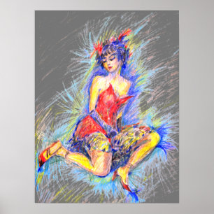 Affiche Danseur