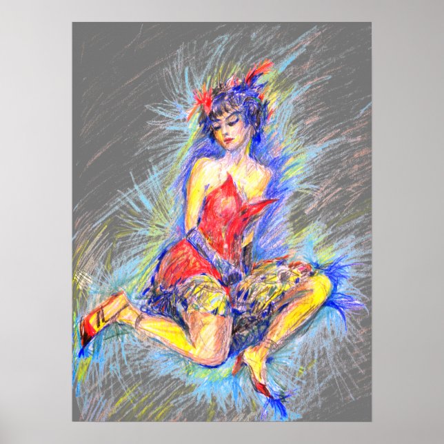 Affiche Danseur (Devant)