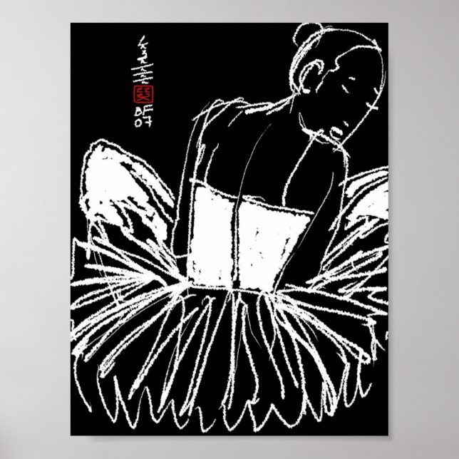 Affiche Danseur #17 (Devant)