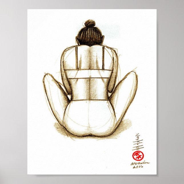 Affiche Danseur #5 (Devant)