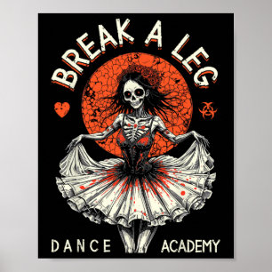 Affiche Danseur de ballet Zombie Ballerina Dance Academy F