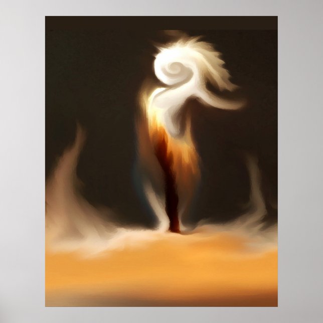 Affiche Danseur de bougies (Devant)