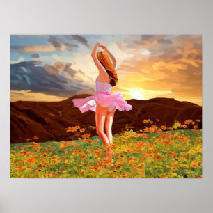 Affiche Danseur du matin