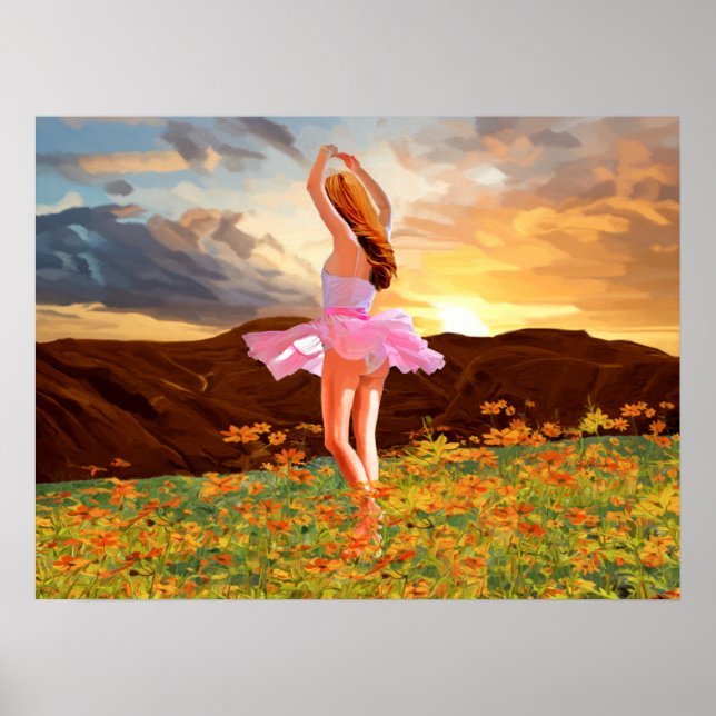 Affiche Danseur du matin (Devant)