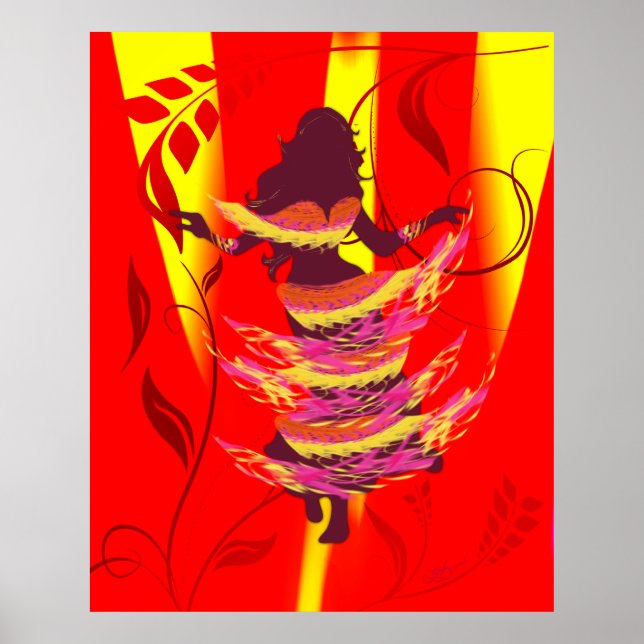 Affiche Danseur *Rayjii* (Devant)