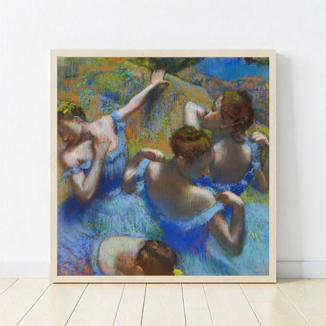 Affiche Danseurs Bleus, Degas Art (Créateur téléchargé)