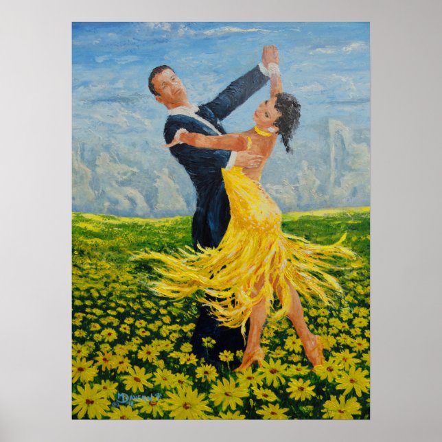 Affiche Danseurs Daisy (Devant)