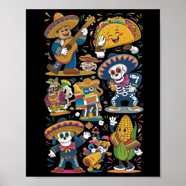 Affiche Danseurs de la Fiesta : L'Escouade ultime de la Sa (Devant)