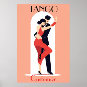 Affiche Danseurs de tango Thunder_Cove