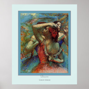 Affiche Danseurs~ Edgar Degas