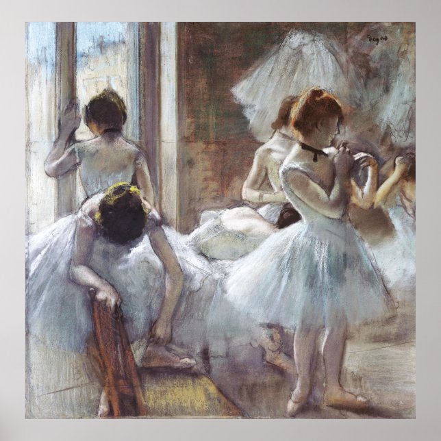 Affiche Danseurs Edgar Degas (Devant)