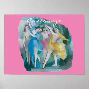 Affiche Danseurs Girl Ballerina Thunder_Cove