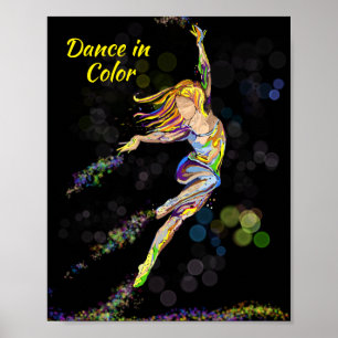 Affiche danseuse