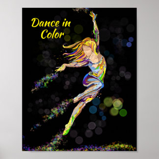 Affiche danseuse