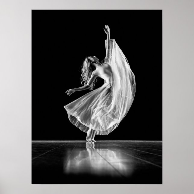 Affiche Danseuse Ballet Danse Art (Devant)