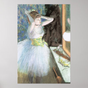 Affiche Danseuse dans sa loge d'Edgar Degas