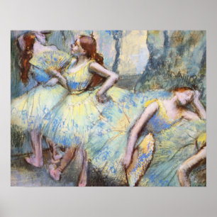 Affiche Danseuse de ballet Degas Dansers d'art Peinture