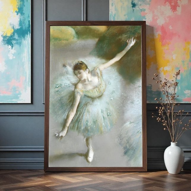 Affiche Danseuse en Green Degas, Art (Créateur téléchargé)