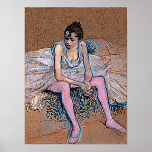 Affiche Danseuse en Pink Tights