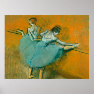 Affiche Danseuses au bar d'Edgar Degas peinture oeuvre d'a
